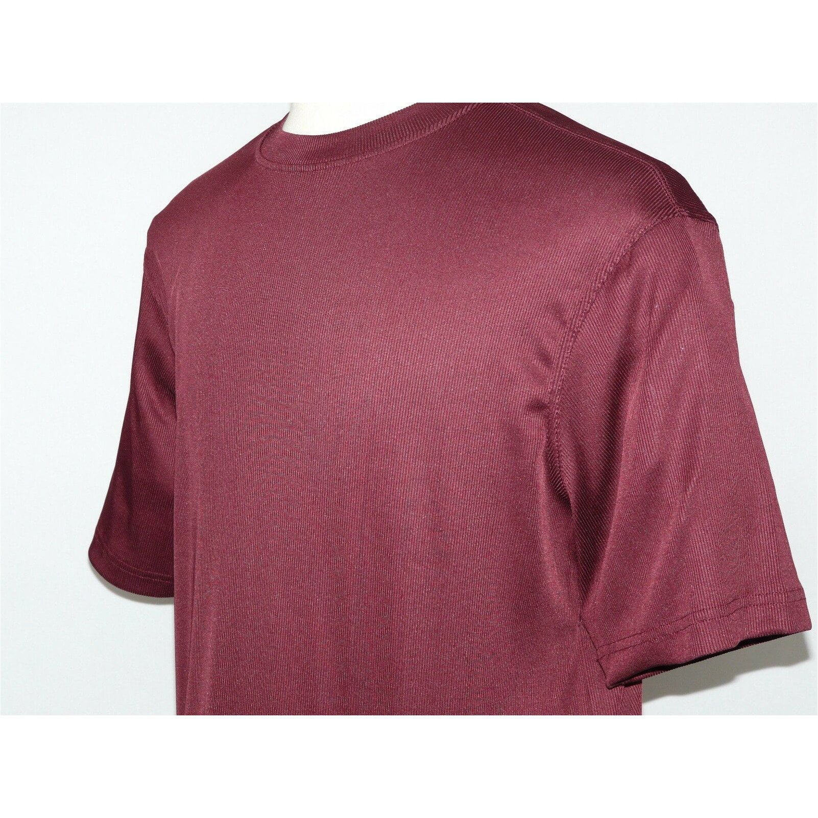 burgundy silk shirt