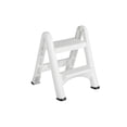 thumbnail image 1 of Taburete plegable Rubbermaid, dos escalones, 14 pulgadas de alto, blanco, 1 of 6