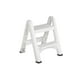 thumbnail image 1 of Taburete plegable Rubbermaid, dos escalones, 14 pulgadas de alto, blanco, 1 of 6