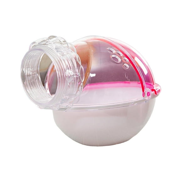 Jaula para hámster con arena para baño, ducha, inodoro, cama extraíble Rosado