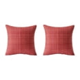thumbnail image 1 of 2 Pack 18x18 Outdoor Waterproof Throw Pillow Covers Farmhouse Style, 1 of 5