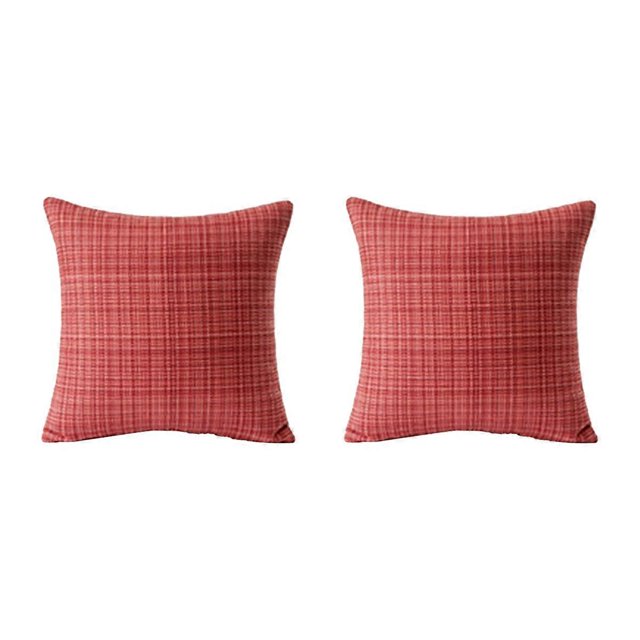 2 Pack 18x18 Outdoor Waterproof Throw Pillow Covers Farmhouse Style