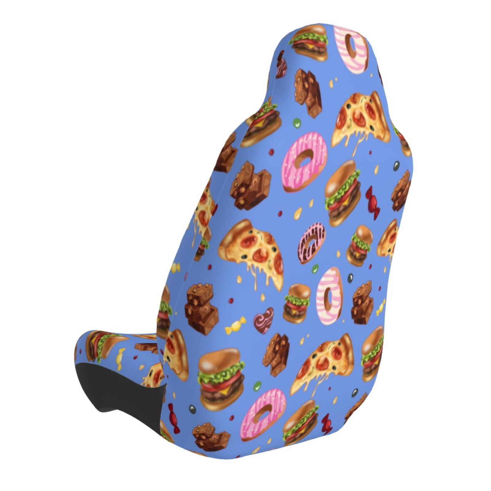 Naloa Fastfoods Car Seat Covers Universal Front Seat Coves for Car Accessories ,Padded Car Covers for Automotive, SUV, Truck, and Van
