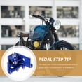 thumbnail image 4 of HEALEEP Motorcycle Brake Lever Pedal Kit Aluminum Alloy for Riders 1Pack, 4 of 8