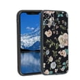 thumbnail image 1 of Floral-304 Phone Case, Degined for iPhone 12 Case Men Women, Flexible Silicone Shockproof Case for iPhone 12, 1 of 1