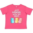 thumbnail image 3 of Inktastic Easter Hangin' with My Peeps Boys or Girls Toddler T-Shirt, 3 of 5