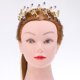 thumbnail image 4 of Diadema Zulema Headpiece de Muchachas Hojas de Cristal Azul, 4 of 8