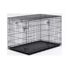 MidWest Homes For Pets Dog Double Door i-Crate Black 24" x 18" x 19"