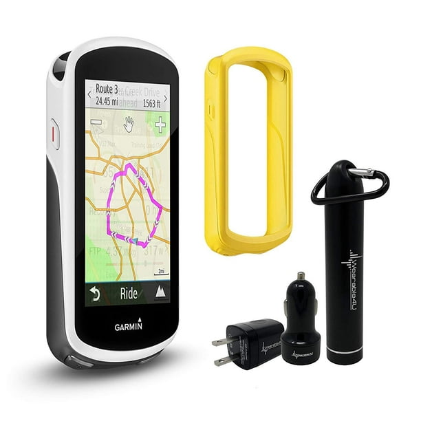 Garmin 1030 GPS Cycling Computer Wearable4U Power Pack and Case 010-01758-00 - Walmart.com