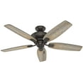 thumbnail image 4 of Hunter Fan Company 53376 52" Kenbridge Ceiling Fan with Light, Large, Noble Bronze, 4 of 11