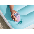 thumbnail image 6 of Intex Floating Water Lounge 10ft 2in x 6ft x 7in Teal & White Pool Float with Cup Holders, 6 of 9