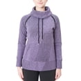 thumbnail image 3 of Kirkland Signature Ladies' Jacquard Pullover Women's Sweatshirt (Purple, X-Large), 3 of 5