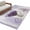 Purple, variant on 3'x5' Rug for Living Room Bedroom, Purple Lavender Washable Area Rugs Non-Slip Carpet Mats, Vintage Farmhouse Rustic Floral Wooden Grain Indoor Low Pile Area Rug Runner for Kitchen, Mudroom