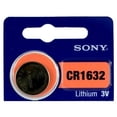 thumbnail image 1 of Sony CR1632 3 Volt Lithium Coin Watch Batteries (3 Batteries), 1 of 1