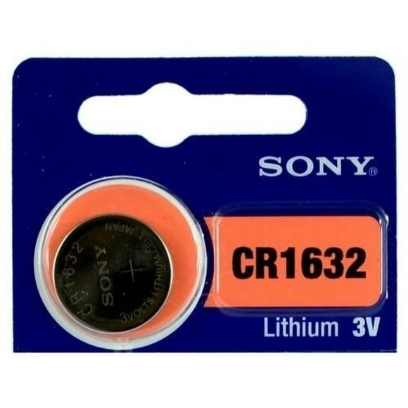 Sony CR1632 3 Volt Lithium Coin Watch Battery (1 Battery)
