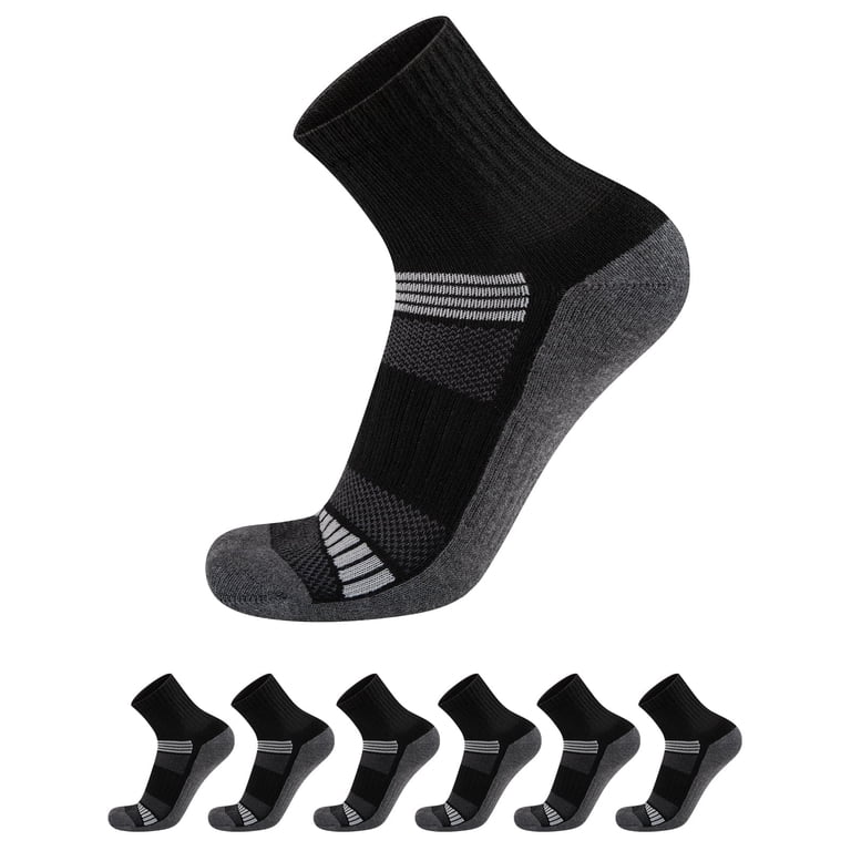 Cooplus Men's Quarter Running Socks 6-Pack photo 1