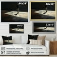 thumbnail image 4 of Designart "Shadows on the Skateboarding Street" Sports Floater Framed Wall Decor, 4 of 7