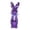 Purple, variant on Easter Disco Bunny Figurines Easter Decorative Disco Rabbit Figurines Shiny Reflective Mirror Bunny Statues for Tabletop Centerpieces Shelf Decor