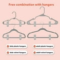 ACSTEP 20 Pack Pants Hangers Clips Strong Pinch Grip Clips for Use with