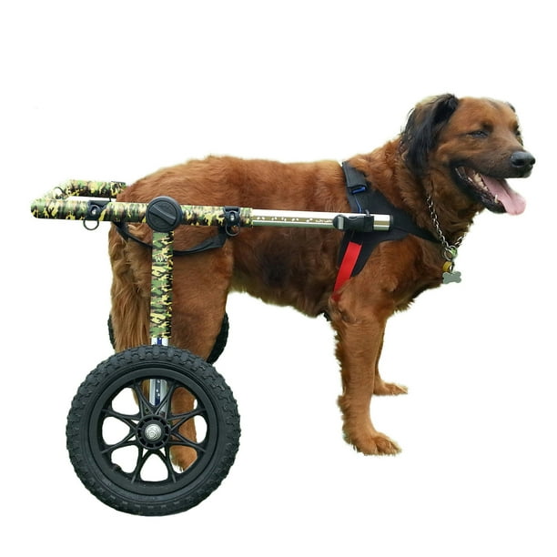 Camo Dog Wheelchair for Large Dogs 70180 Pounds Veterinarian