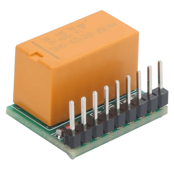 Módulos De Relés Automáticos, DC 5V 12V Módulo De Relé De Lanzamiento De Doble Polo Los Componentes Electrónicos Ajustan Automáticamente La Precisión Para El Control Remoto ANGGREK Otros