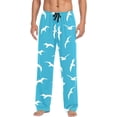 thumbnail image 2 of FREEAMG Men's Cotton Pajama Pants Lounge Sleep Pants Soft Sleepwear Pajama Bottoms with Pockets, 2 of 7