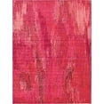 thumbnail image 2 of Unique Loom 3128093 Vibrant Abstract Area Rug, 9 x 12 Feet, Pink/Red, 2 of 2