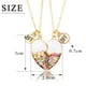 thumbnail image 3 of Collar de mejor amigo - Collar Bff para 2 niñas, collar de amistad con corazón magnético - Collares de mejor amigo a juego, 3 of 5