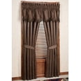 thumbnail image 2 of Paseo Road by Hiend Faux Tooled Brown Leather Valance, 2 of 2