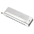 Chromatic Harmonica Metal 12 Holes 48 Tones Mouth Organ Harmonicas for