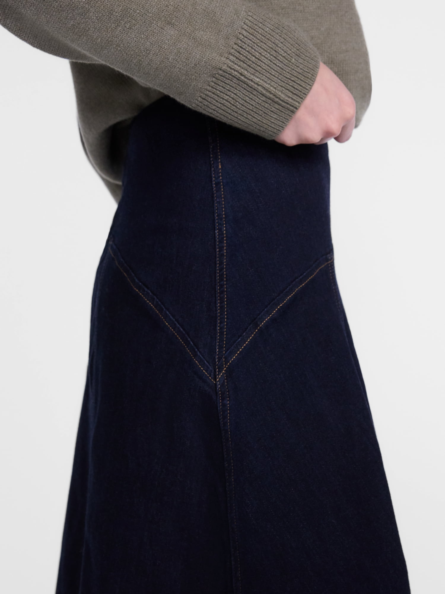Scenario Women's Flare Denim Skirt, Sizes 0-20