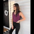 thumbnail image 4 of Camisetas Sin Mangas con Cuello en V para Mujer, Color , Talla XL, 4 of 6