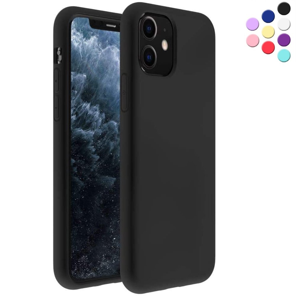 iPhone 11 Silicone Case {ShockAbsorbent; Bumper Soft TPU Cover Case