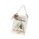 thumbnail image 2 of Letrero colgante de alce para de Navidad, placa para puerta de entrada, decoración navideña, manualidades, placa colgante navideña para patio,, 2 of 9