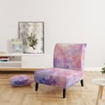 thumbnail image 2 of Designart "Colorful Fluid Ombre Ii" Upholstered Traditional Accent Chair and Landscape & Nature Arm Chair - Multiple Color & Pattern, 2 of 7