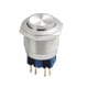 thumbnail image 3 of Interruptor de botón pulsador de metal de acero inoxidable de 25 mm de diámetro de Uxcell, 3 of 6