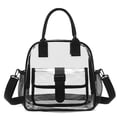 thumbnail image 2 of bravefron Clear Backpacks Large Heavy Duty Waterproof Transparent Bookbag for School Adult Work, 2 of 7