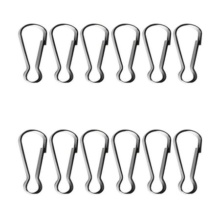 

GuLuBin Metal Zhudan Buckle Lamp Hook Buckle Windproof Clothesline Link Buckle Dog Leash Holder for Wall 3 Hooks