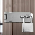 thumbnail image 3 of Luckyn Burglar-proof Household Door Clasp Lock Gate Bolt Shed Latch Padlock Hasp, 3 of 7