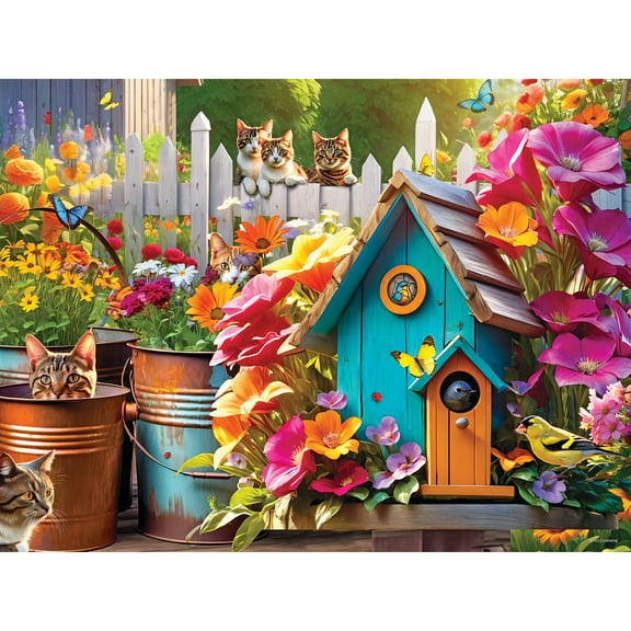 RoseArt Kodak 350-Piece Songbirds 2 Adult Interlocking Jigsaw Puzzle