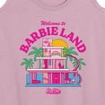 thumbnail image 3 of Barbie The Movie - Welcome To Barbie Land - Women's Racerback Tank Top, 3 of 5
