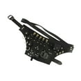 thumbnail image 2 of freneci Medieval Belt Pouch Fashion Waist Bag for Cosplay Festival Stage Performance Black, 2 of 8