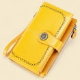 thumbnail image 2 of Anti Theft RFID Blocking Wallet Women Luxury Money Clip Travel Zipper Hasp Artificial Leather Long Purse Card Holder Cash Bag, 2 of 2