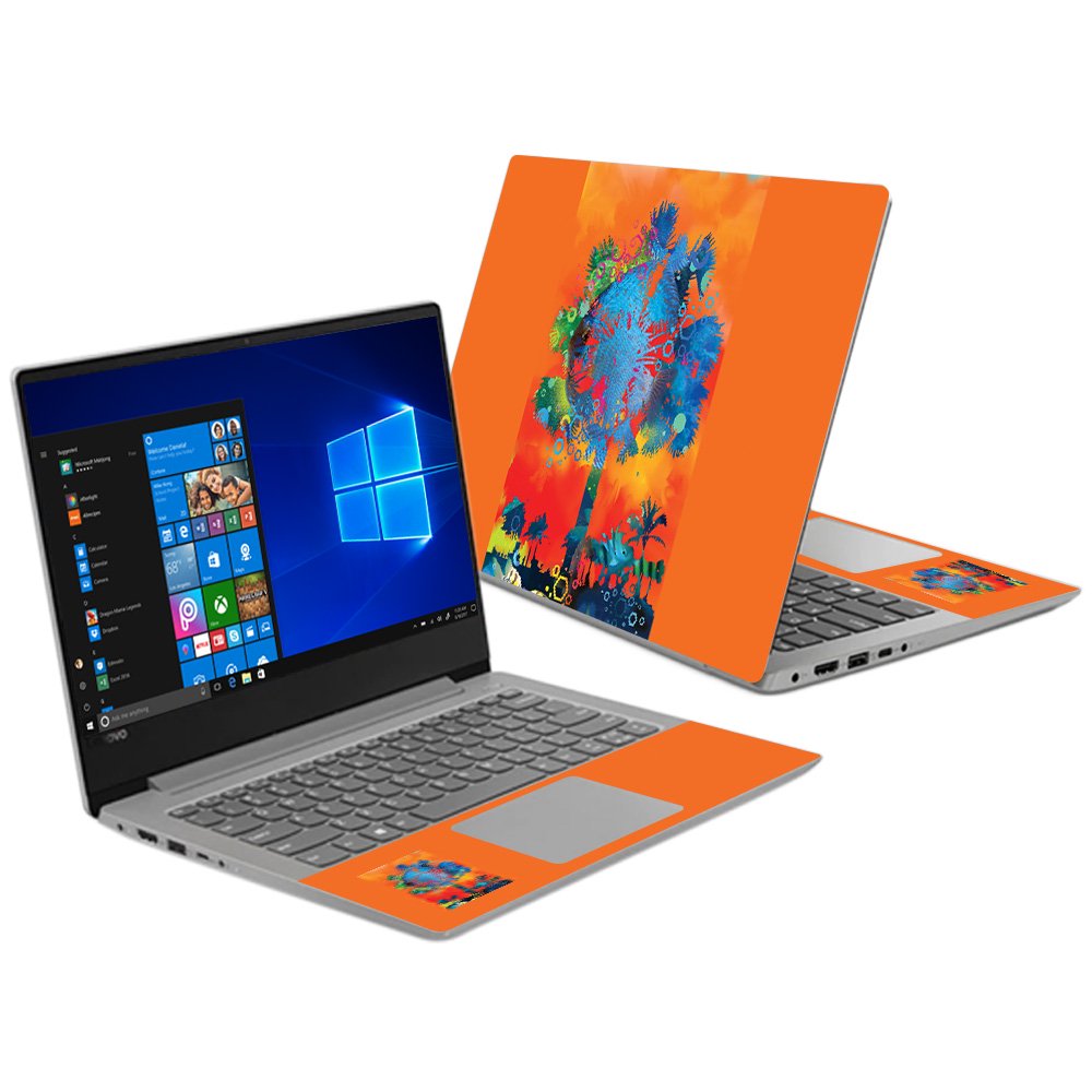 Skin For Lenovo Ideapad 330S 14" (2018) Neo Palm MightySkins