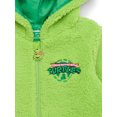 thumbnail image 3 of Teenage Mutant Ninja Turtles Toddler Boys Plush Fleece Full-Zip Cosplay Hoodie, Sizes 12M-5T, 3 of 3
