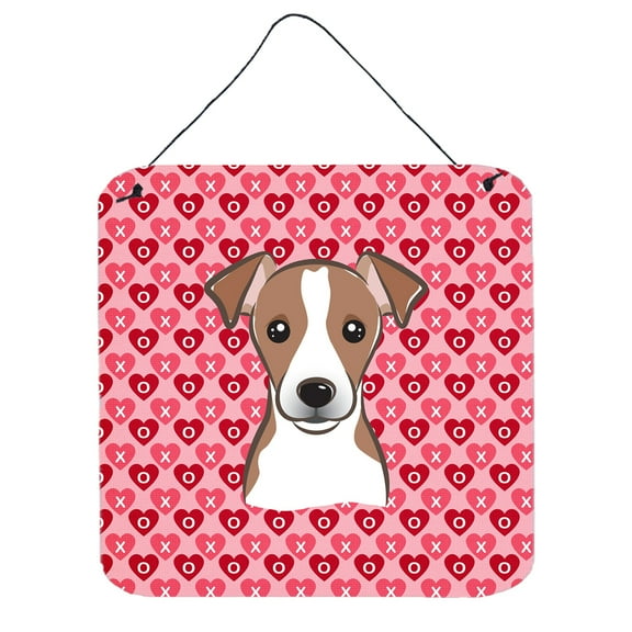Carolines Treasures BB5330DS66 Jack Russell Terrier Wall or Door Hanging Prints 6HX6W multicolor
