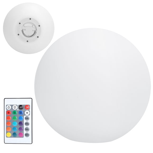 Lámpara de noche impermeable, LED de 16 colores, luz nocturna recargable remota, luz nocturna LED, rendimiento confiable