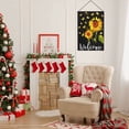 thumbnail image 7 of JOOCAR Welcome Garden 12" x18" Spun linen Outdoor Flag and Banner, Double Sided, 7 of 7