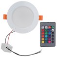 thumbnail image 1 of 5W 85V‑265V Downlight RGB RGBW Embedded Ceiling Light with 21‑Keys Remote Control for Home KTV Use, 1 of 8