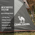 thumbnail image 4 of Carpa CAMEL CROWN para 6 personas impermeable para camping y senderismo, 4 of 7